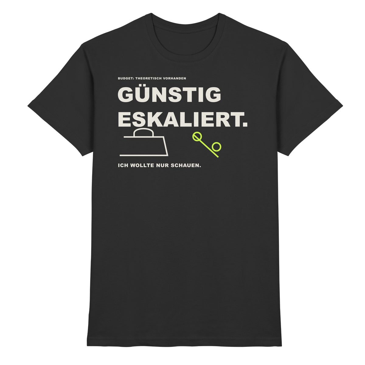 FEEDSTOFF FS012 – Günstig eskaliert - Premium Shirt